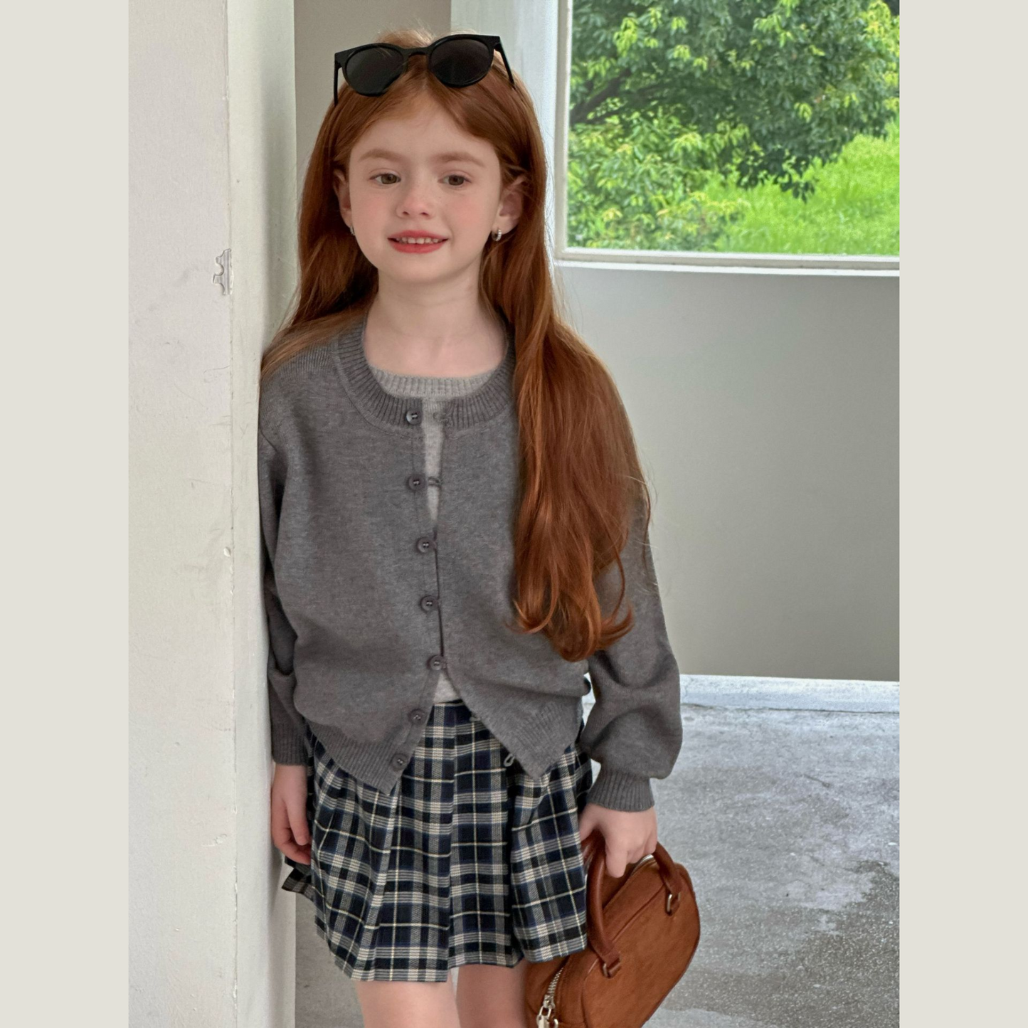 チェックプリーツスカート wrw25aw092