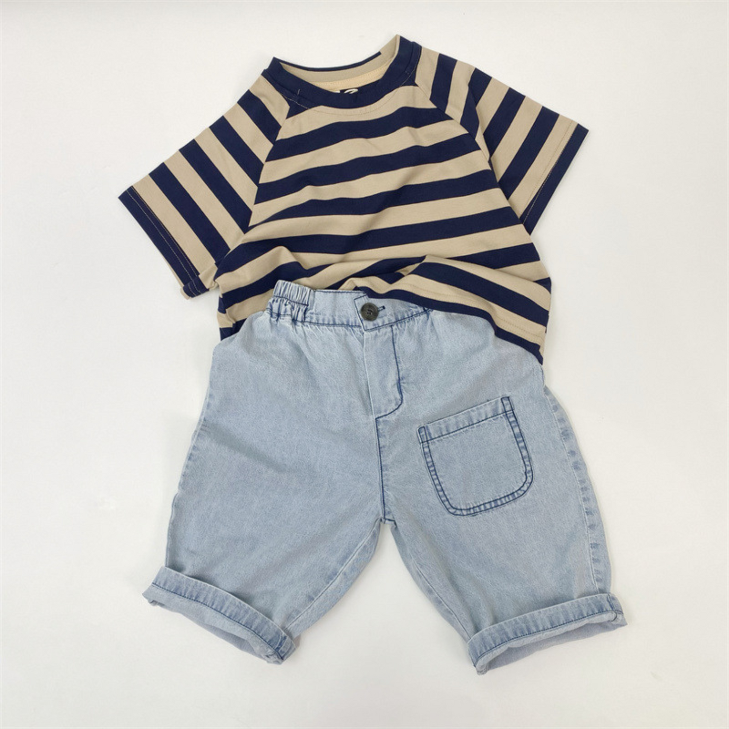 【メール便OK】ボーダーTシャツ wrw25ss059