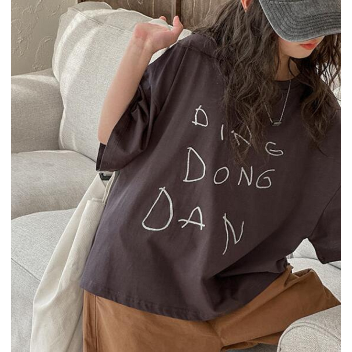 【メール便OK】手書き風ロゴTシャツ wrw25ss186