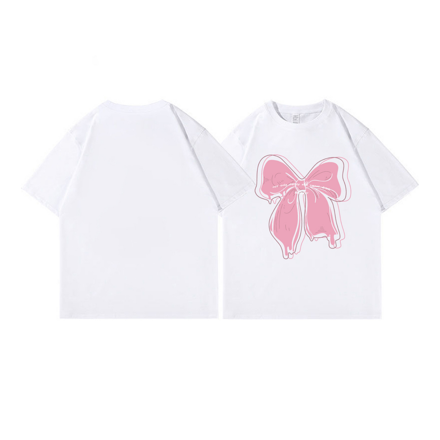 【メール便OK】リボングラフィックTシャツ wrw25ss342