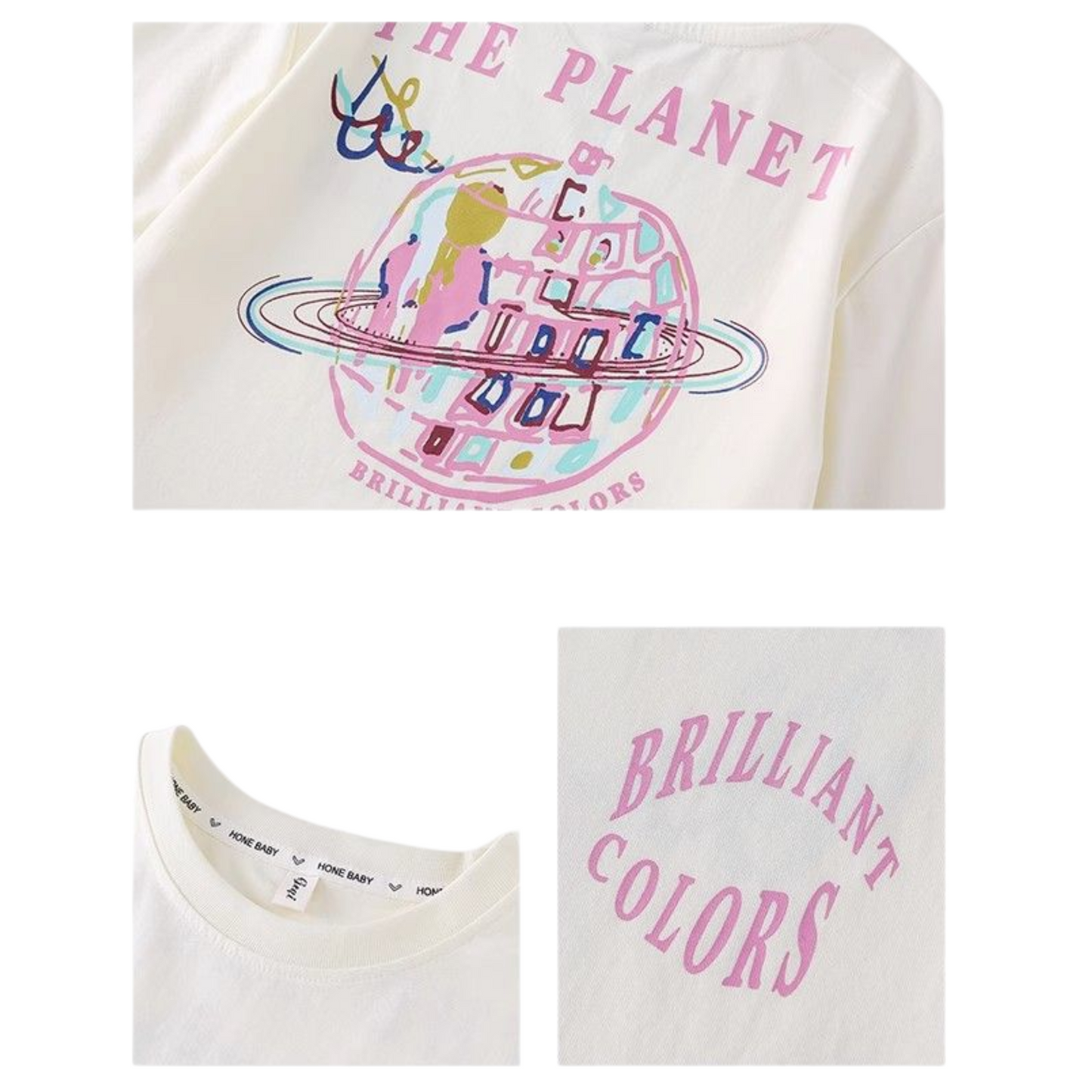 【メール便OK】惑星プリントTシャツ wrw25ss390