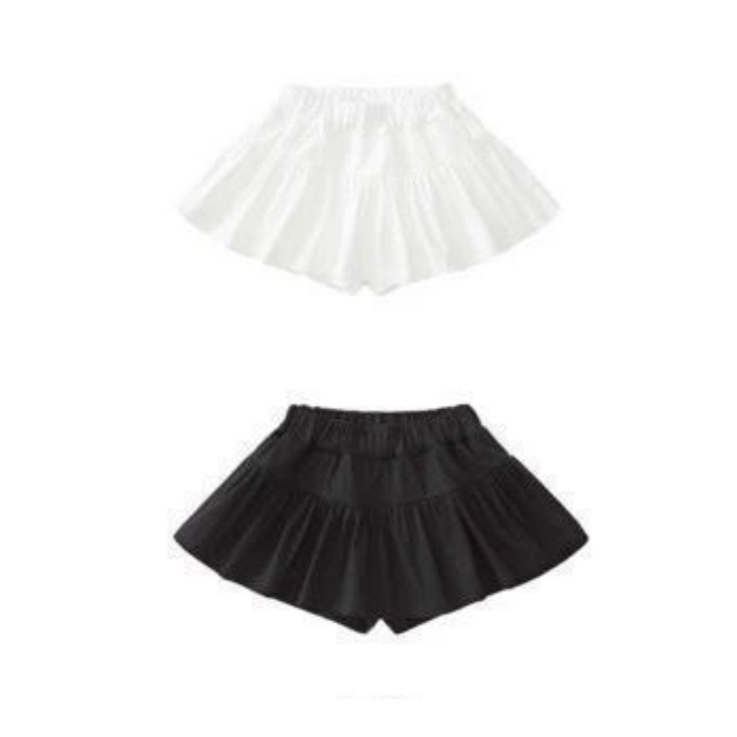 【メール便OK】ふんわりティアードミニスカート wrw25ss115