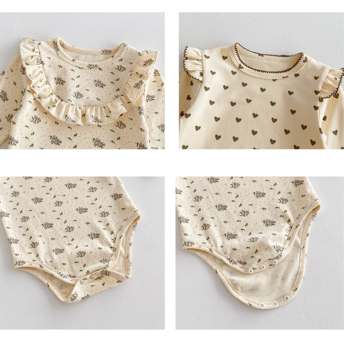 フリル長袖ロンパース    wrw25aw067