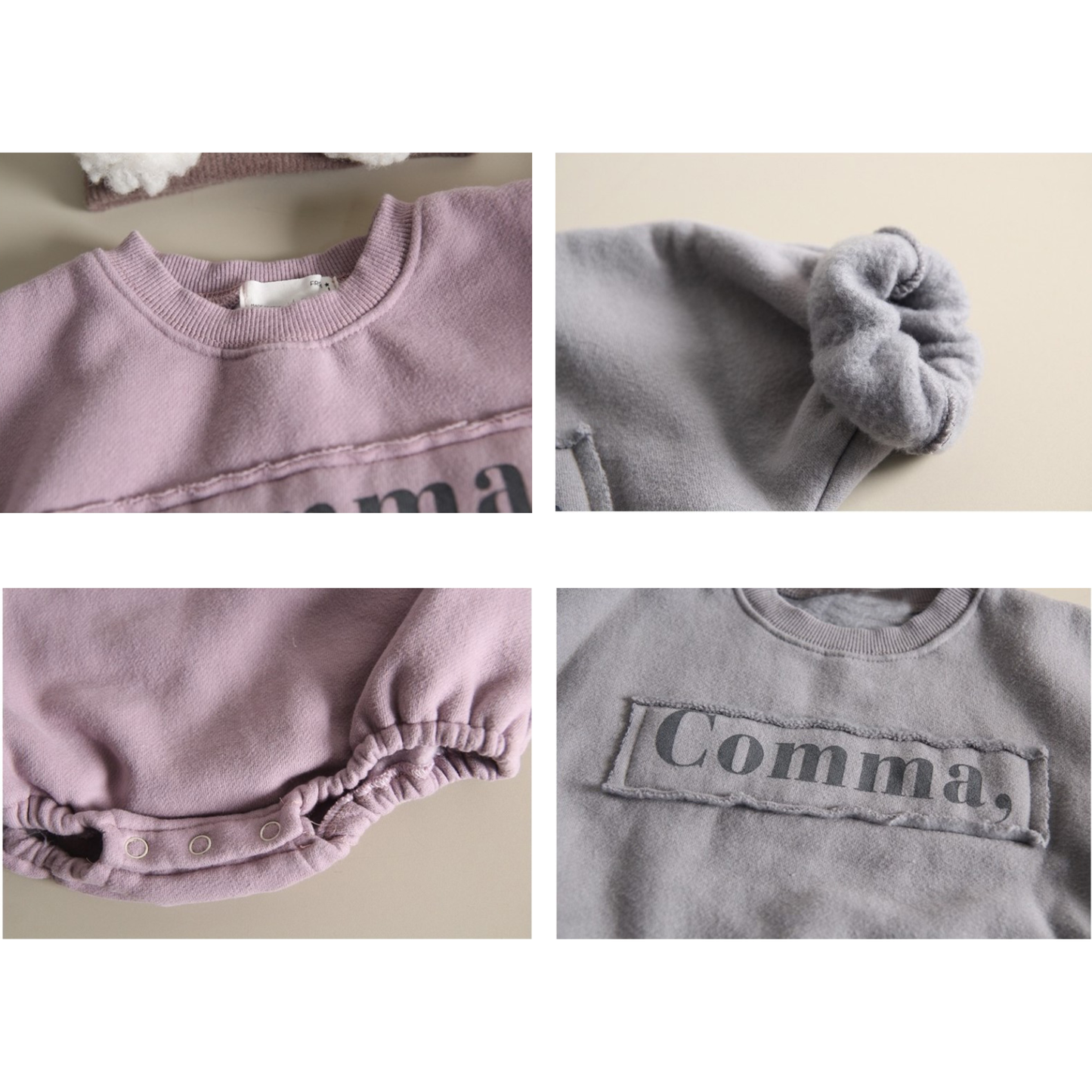 プリントスウェットロンパース wrw25aw239