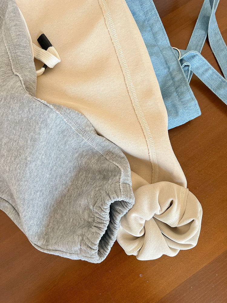 ドローストリングワイドスウェットパンツ wrw24aw657