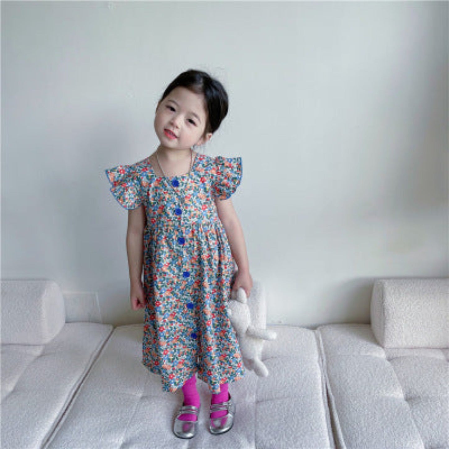 【メール便OK】小花柄ワンピース wrw25ss205