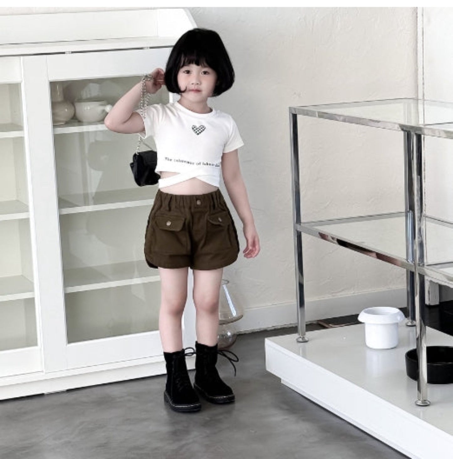 【メール便OK】ハートTシャツ wrw25ss153
