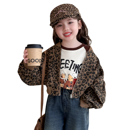 レオパード柄ブルゾンジャケット wrw25aw107