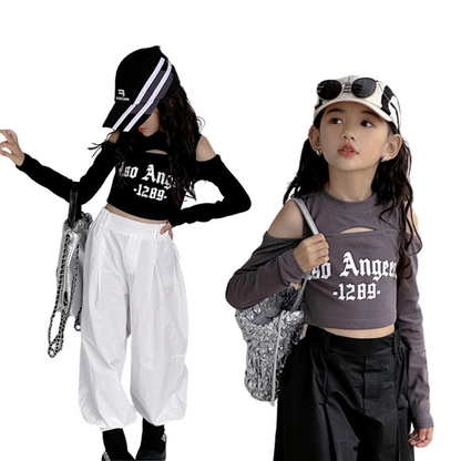 【メール便OK】肩あきクロップドロンT  wrw25aw085