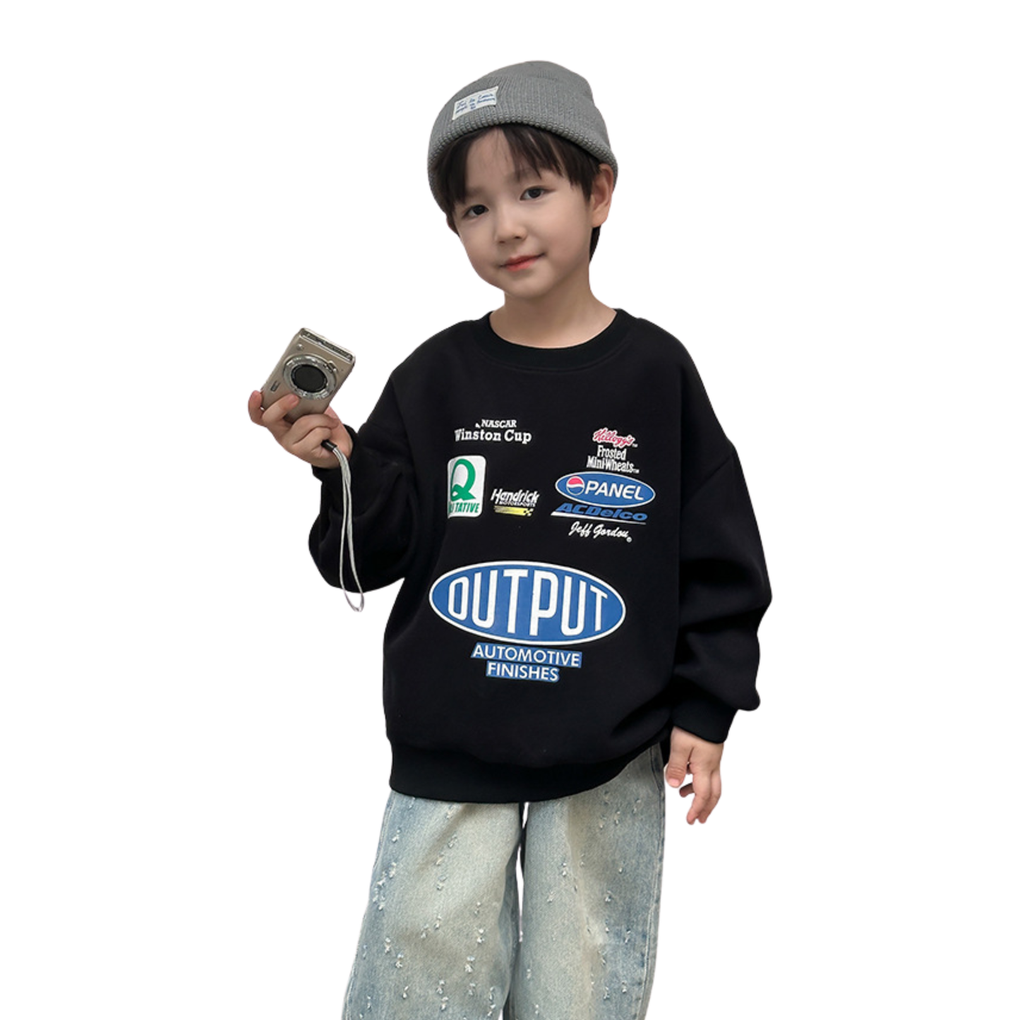 ロゴグラフィックビッグスウェット　wrw25aw267