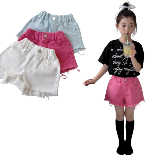バックパッチ付き 裾フリンジデニムパンツ	   wrw1102056