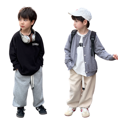 ドローストリングワイドスウェットパンツ　wrw24aw657