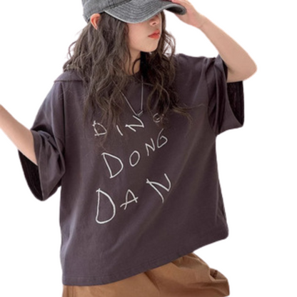 【メール便OK】手書き風ロゴTシャツ   wrw25ss186