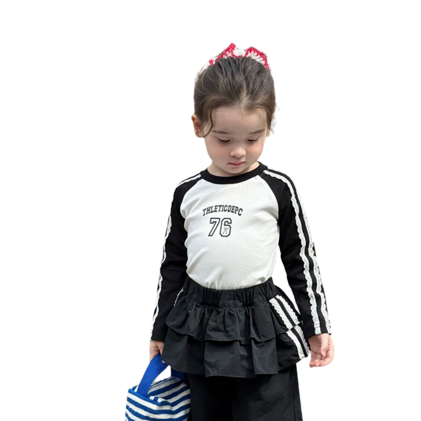 【メール便OK】レースラインロゴプリントロンT   wrw25aw133