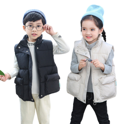 ノースリーブふんわりベストパファージャケット  wrw25aw108