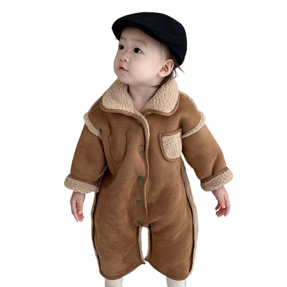 ふわふわオーバーオールロンパース  wrw24aw158