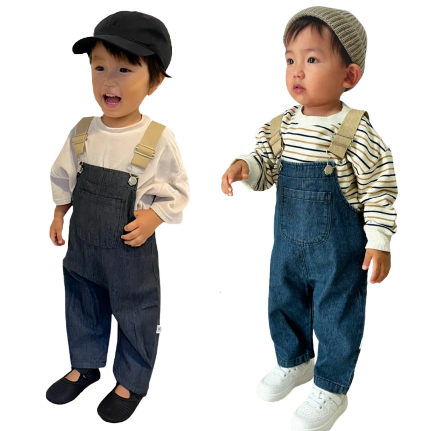 デニムサロペットロンパース wrw25sp199