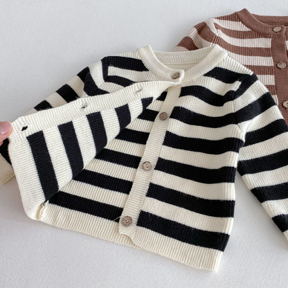 【メール便OK】長袖ニットカーディガンロンパースセットアップ wrw25aw094