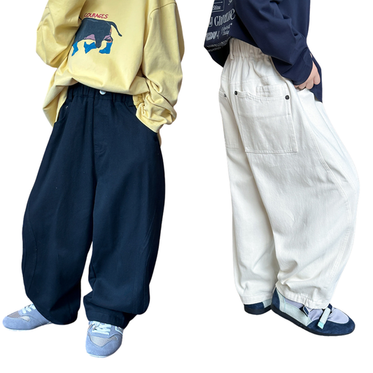 ウェーブステッチワイドパンツ	wrw2082046
