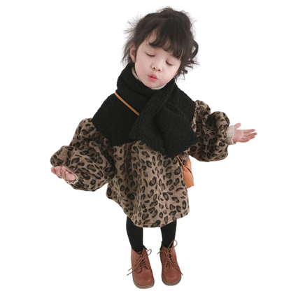 ふわふわのヒョウ柄アウター  wrw24aw351