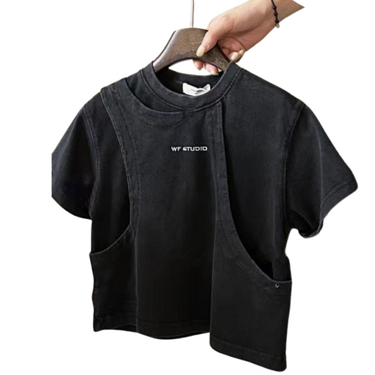 【メール便OK】カジュアルTシャツ  wrw25ss187