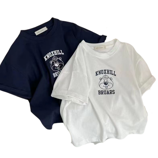 【メール便OK】「KNOXHILL」ロゴグラフィックTシャツ   wrw25ss328