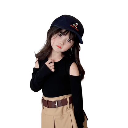 【メール便OK】ショルダーオープンロンT  wrw25aw082