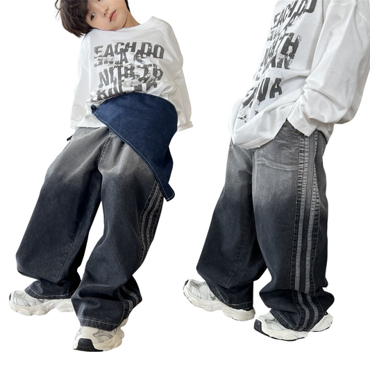 サイドライングラデーションデニムパンツ  wrw25aw051