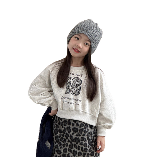 レオパードナンバーロゴトレーナー   wrw25aw137