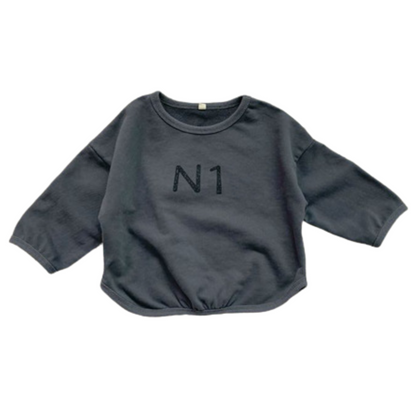 【メール便OK】 N1ロゴグラフィックスウェットロンT   wrw25sp009