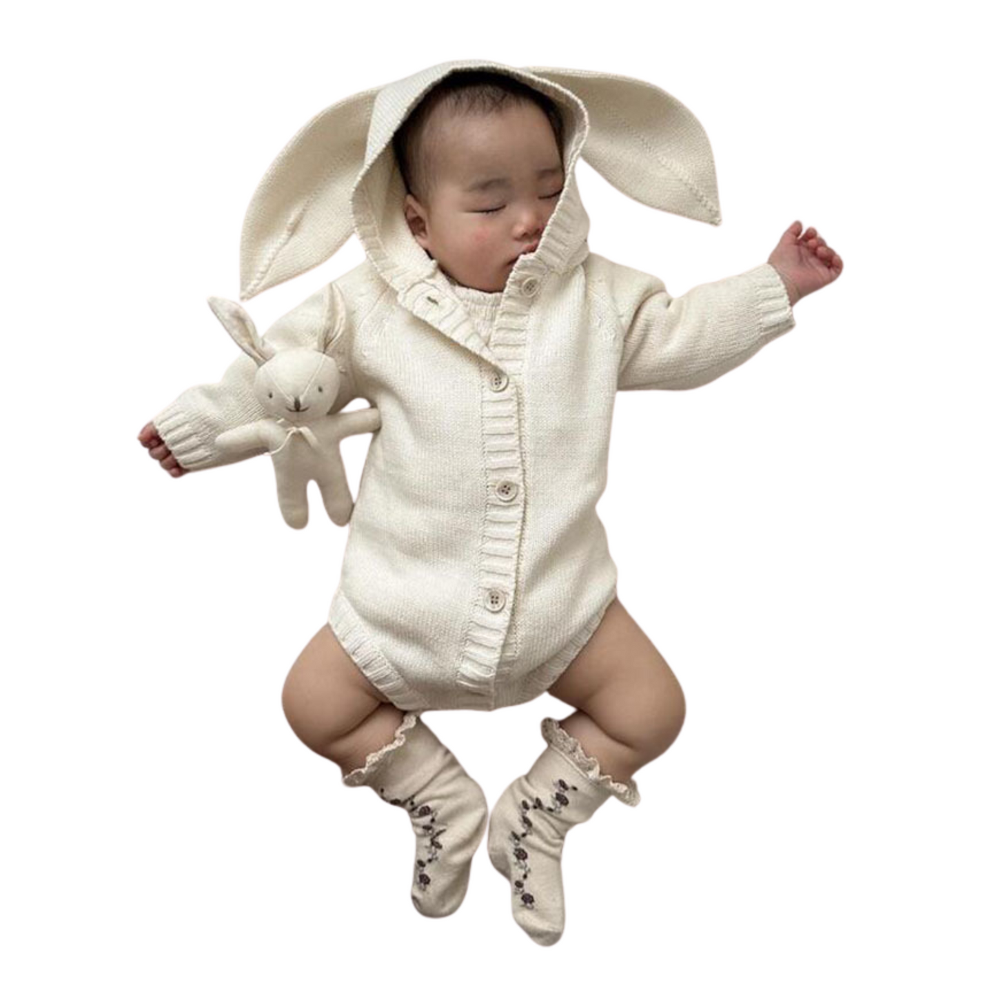 うさ耳ニットロンパース   wrw24aw156