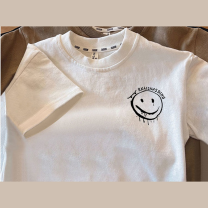 【メール便OK】バックプリントTシャツ　wrw25ss031