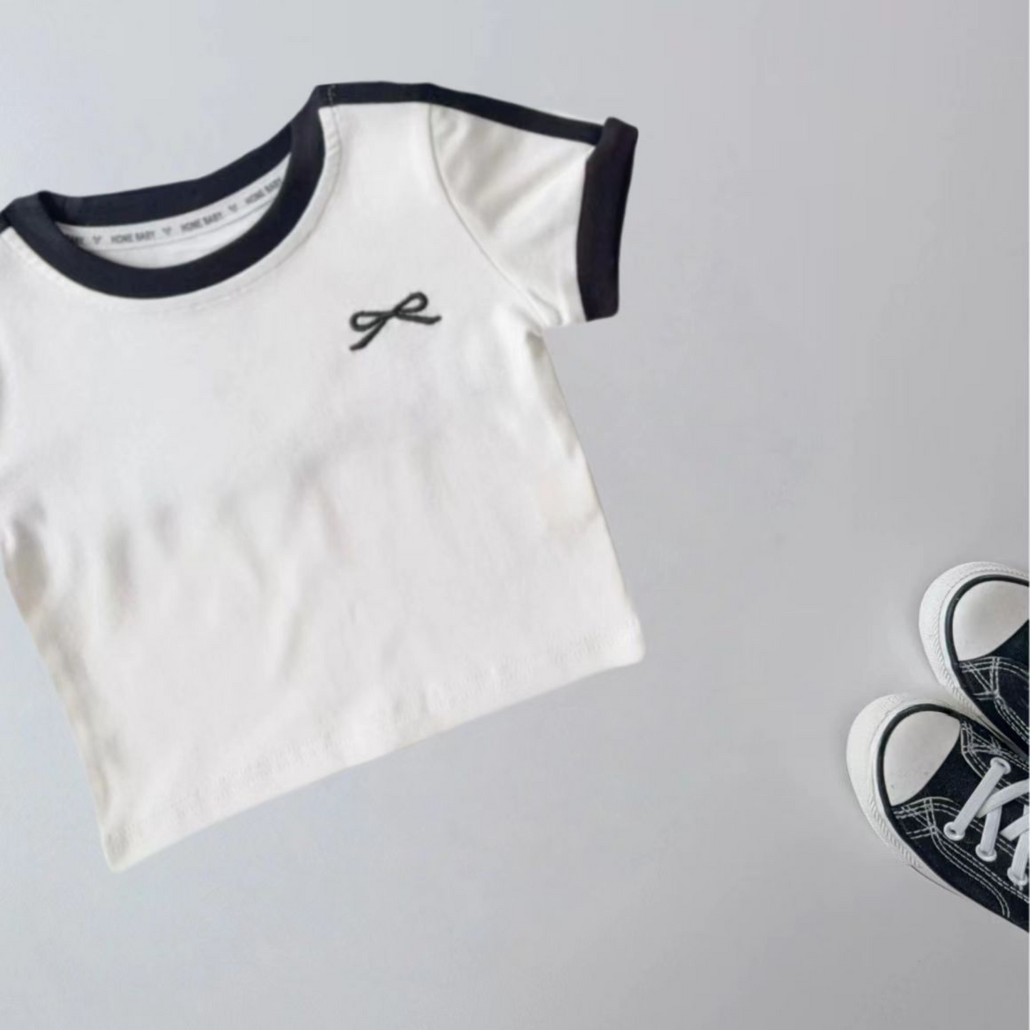 【メール便OK】リボンロゴTシャツ   wrw25ss159