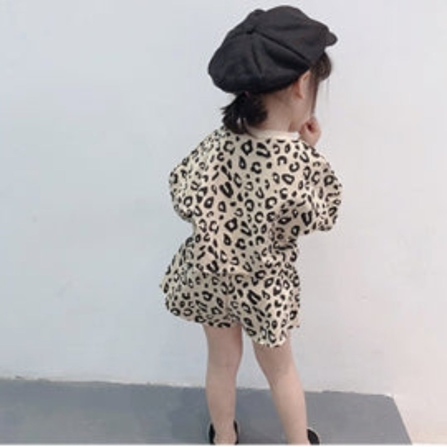 【メール便OK】レオパード柄セットアップ  wrw24ss374