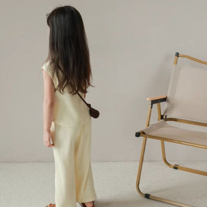 【メール便OK】タンクトップとロングパンツセットアップ   wrw24ss443