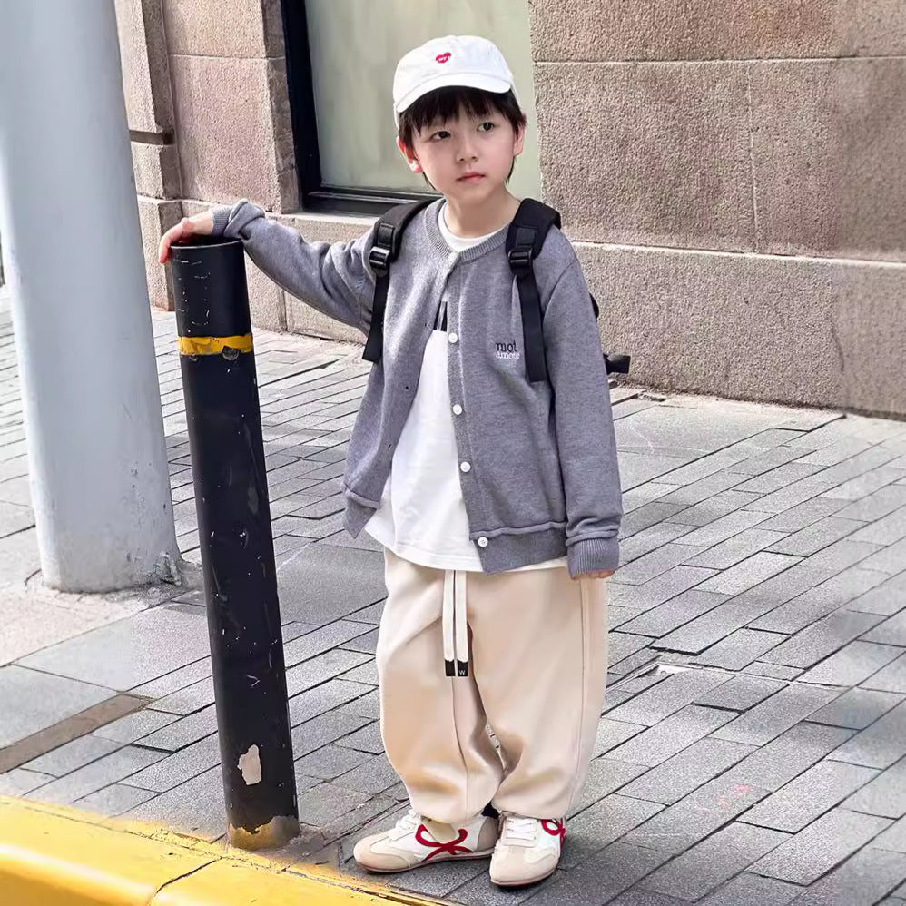 ドローストリングワイドスウェットパンツ　wrw24aw657