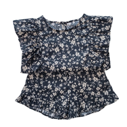 【メール便OK】花柄セットアップ    wrw24ss477