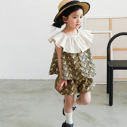 【メール便OK】トップス+パンツセットアップ   wrw24ss475