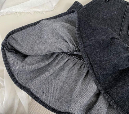 【メール便OK】デニムノースリーブワンピース   wrw25ss188