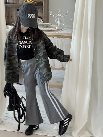 サイドラインフレアパンツ  wrw25aw030