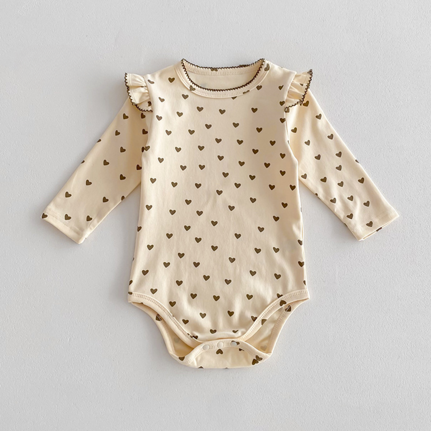 フリル長袖ロンパース    wrw25aw067