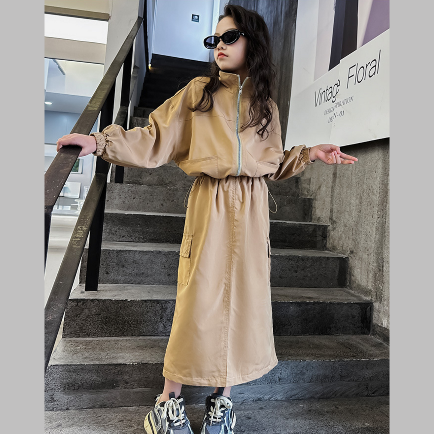 【2点セット】ジャケットxカーゴスカートwrw25aw062