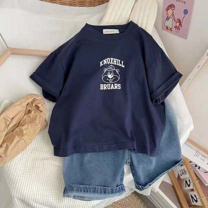 【メール便OK】「KNOXHILL」ロゴグラフィックTシャツ   wrw25ss328
