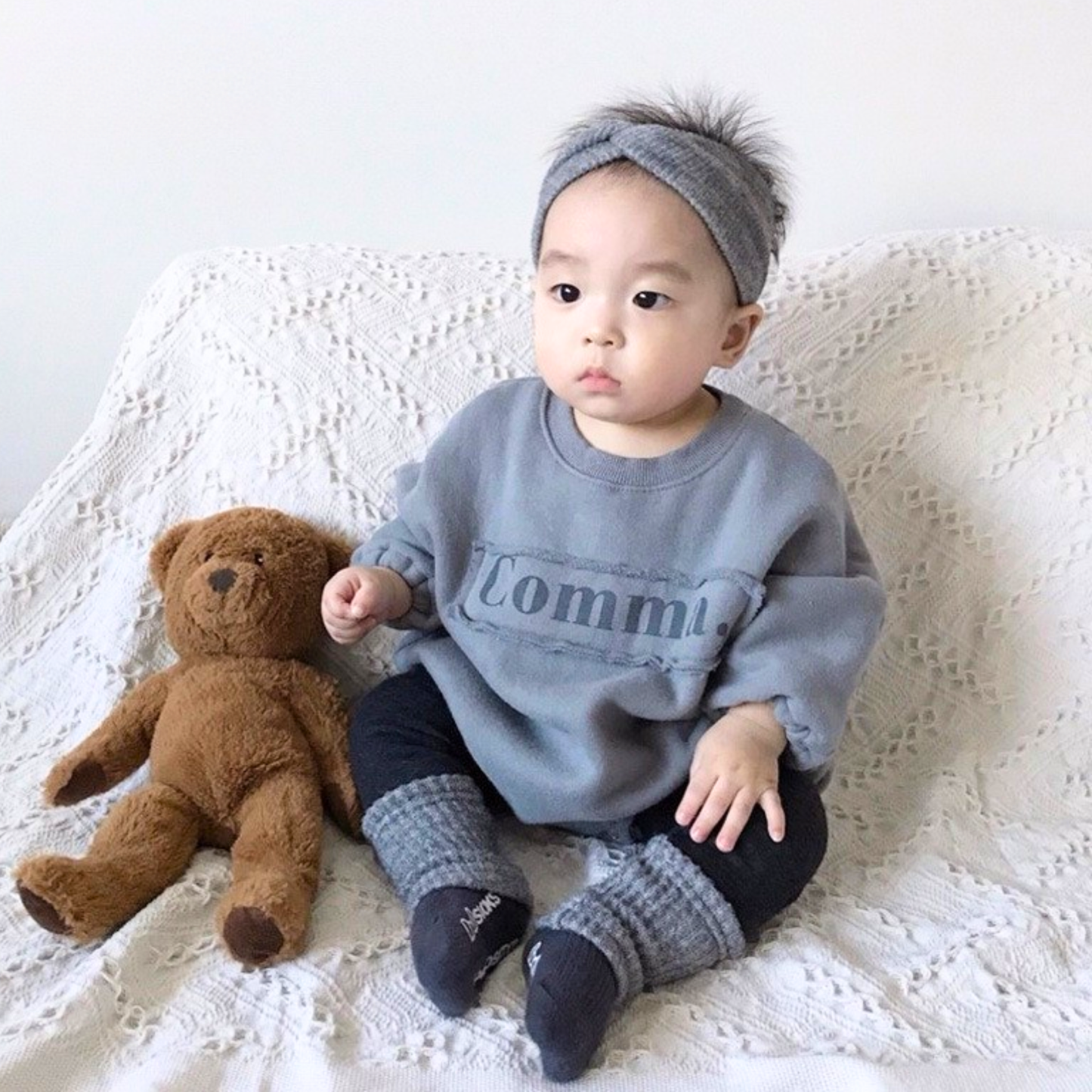 プリントスウェットロンパース    wrw25aw239