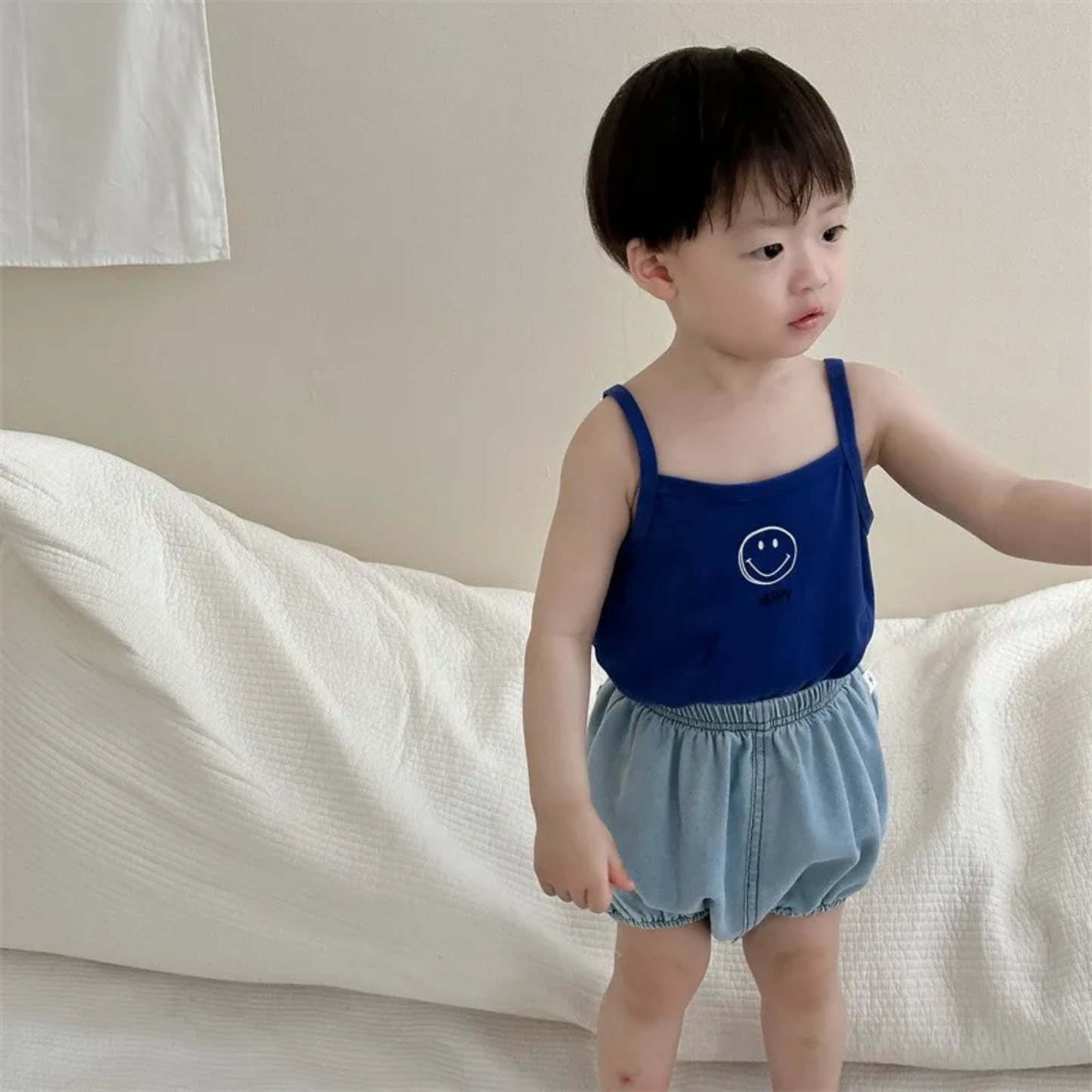 デニムのかぼちゃパンツ      wrw4112096