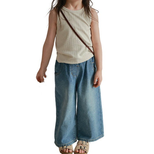 【メール便OK】ワイドデニムパンツ　wrw24aw063
