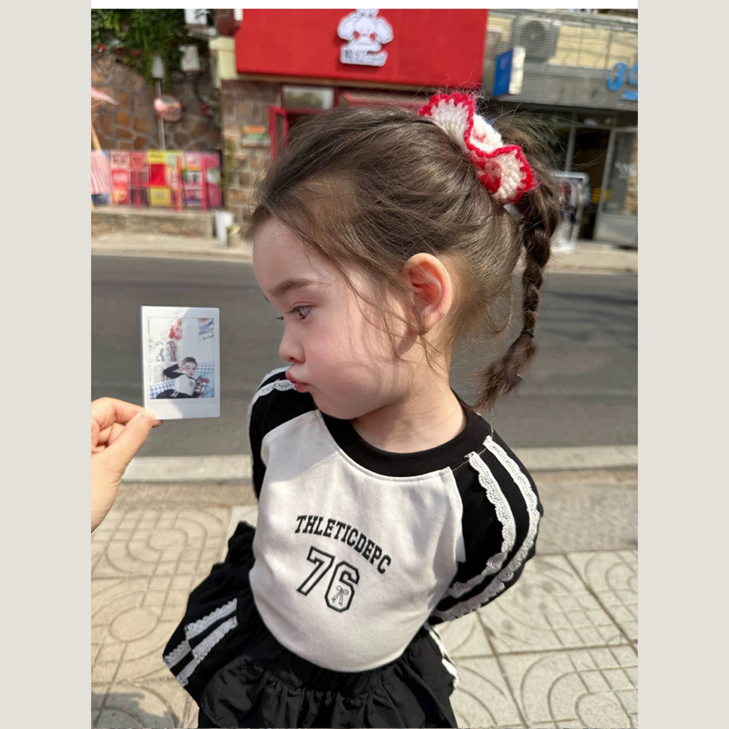 【メール便OK】レースラインロゴプリントロンT   wrw25aw133