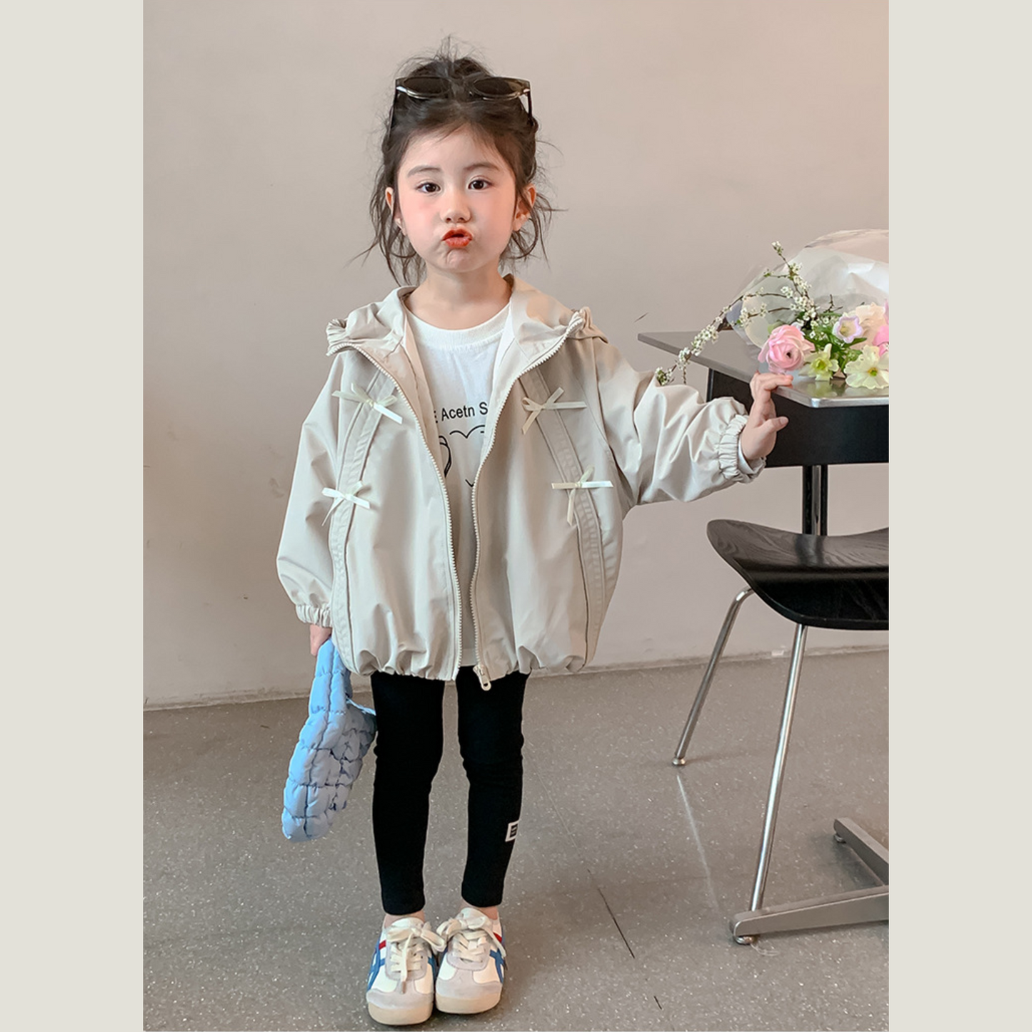 リボン付きフーディジャケット wrw25aw12