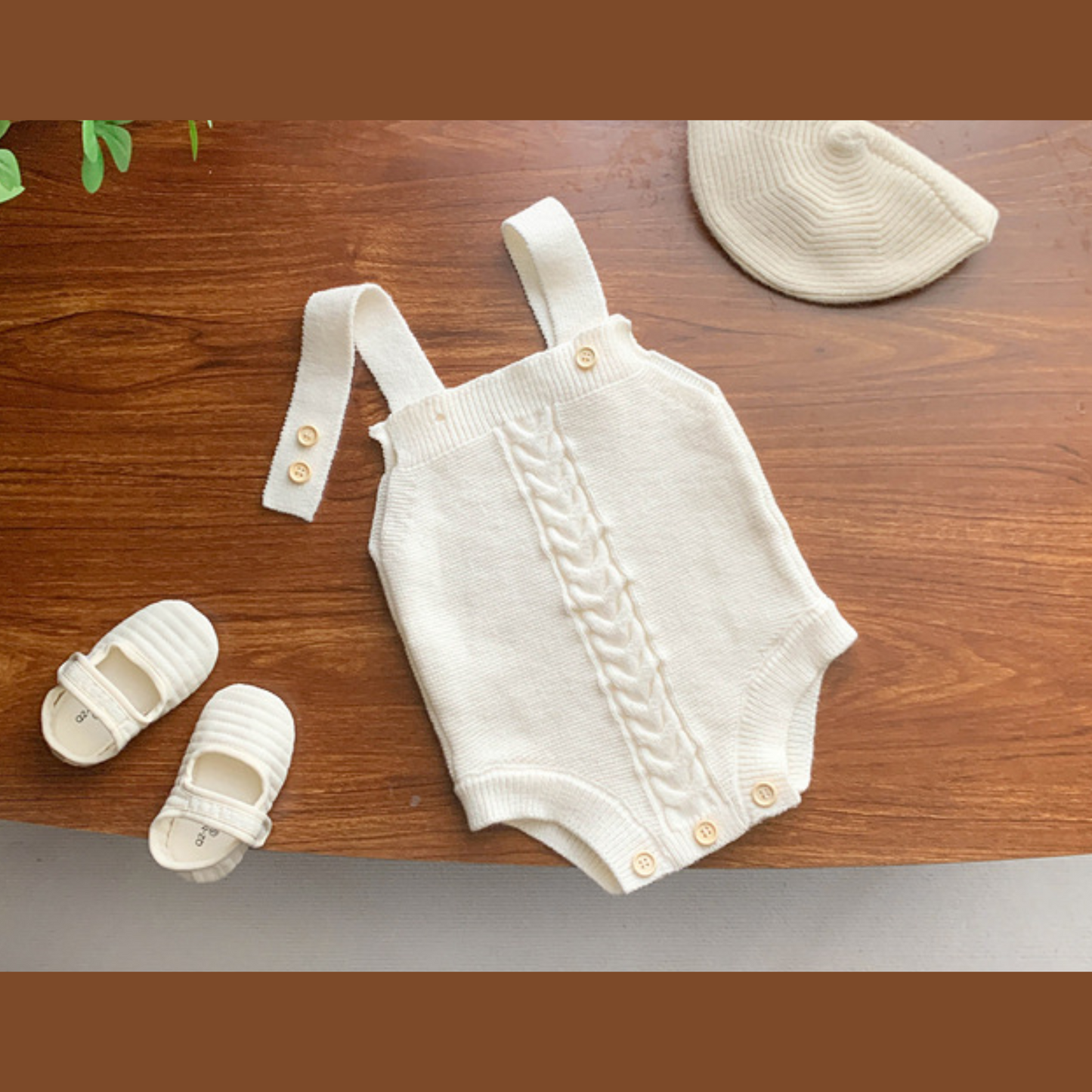 ニットサロペットロンパース wrw25aw021