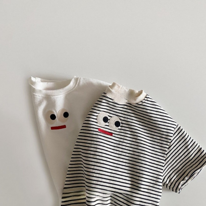 【メール便OK】おめめ付きTシャツ　wrw25ss109